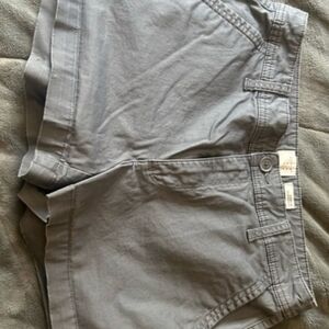 a new day Women's Gray Cargo Shorts